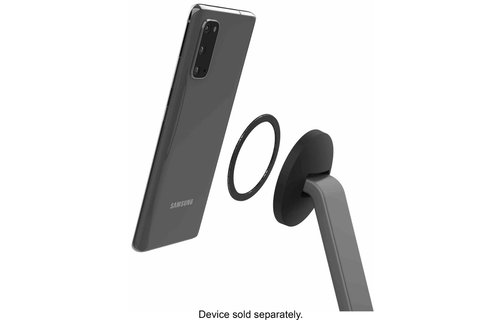 Mophie Snap+ Dual Wireless Charging 15w Stand & Pad w/Magsafe Compatibity Black (Must have Magsafe Case for Phone)