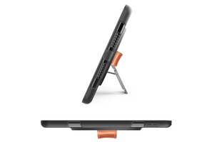 Trent Gladius iPad case for iPad 10.2” 9/8/7th gen - Black with leather strap