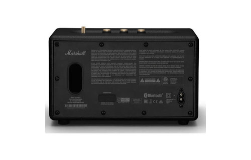Marshall Acton III Bluetooth Speaker 120/230V US Adapter - Black