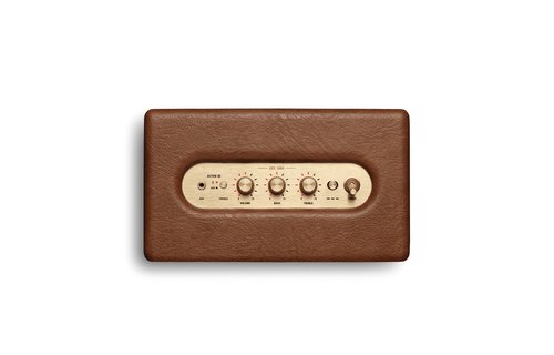 Marshall Acton III Bluetooth Speaker 120/230V US Adapter - Brown