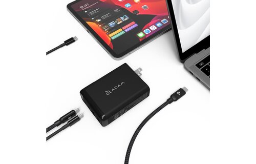 Adam Elements OMNIA Pro PD/QC 3.0 Super Charging Kit 100W - Black