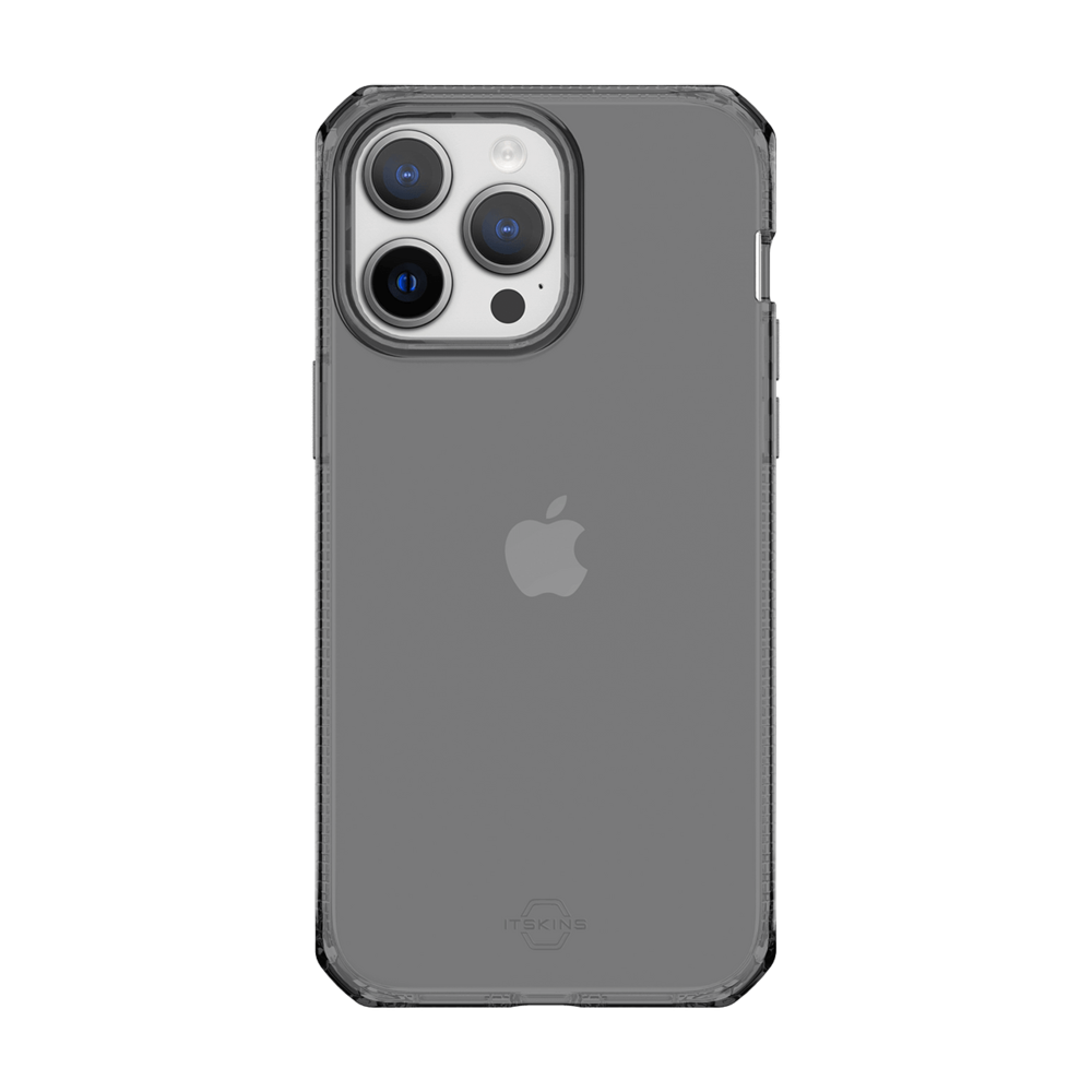 Itskins Spectrum Clear Case for iPhone 14 Pro Smoke