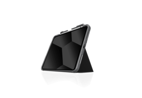 STM DUX Plus Case for iPad 11th Gen A16/10th Gen 10.9 Black w/ Pencil Storage