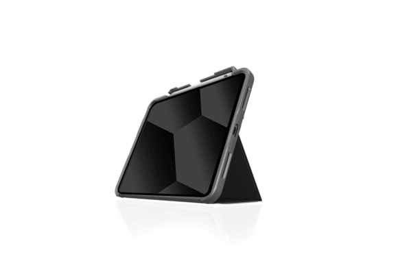STM DUX Plus Case for iPad 11th Gen A16/10th Gen 10.9 Black w/ Pencil Storage