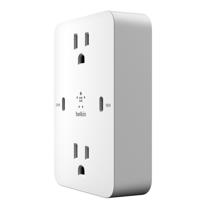 Belkin BOOST↑CHARGE™ GaN Wall plate Dual USB-C & AC receptacles