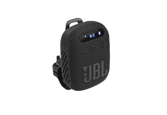 JBL Wind3 Portable Bluetooth Speaker for Bike/Motorcycle Handlebars Black