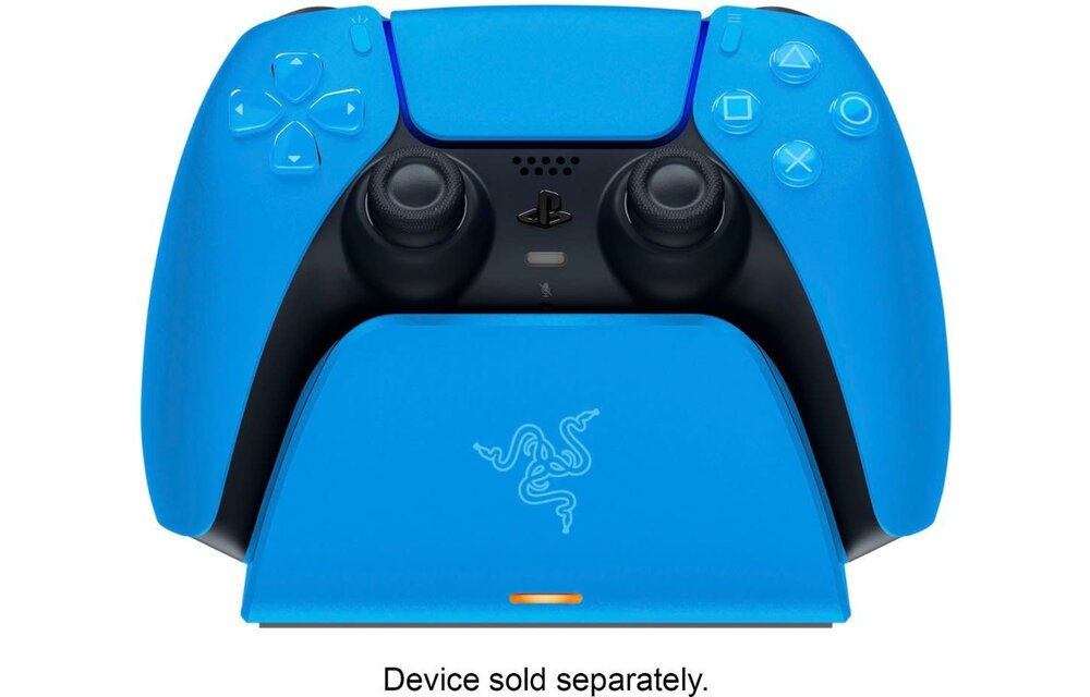 Razer Universal Quick Charging Stand for PS5 DualSense Wireless Controllers - Blue