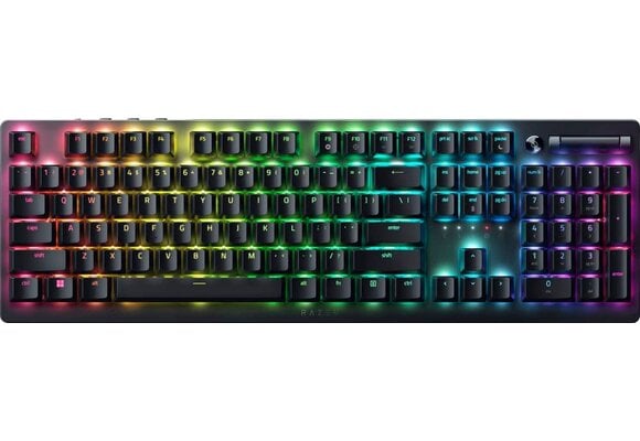 Razer DeathStalker V2 Pro Full Size Wireless Optical Linear Switch Gaming Keyboard with Low-Profile Design - Black