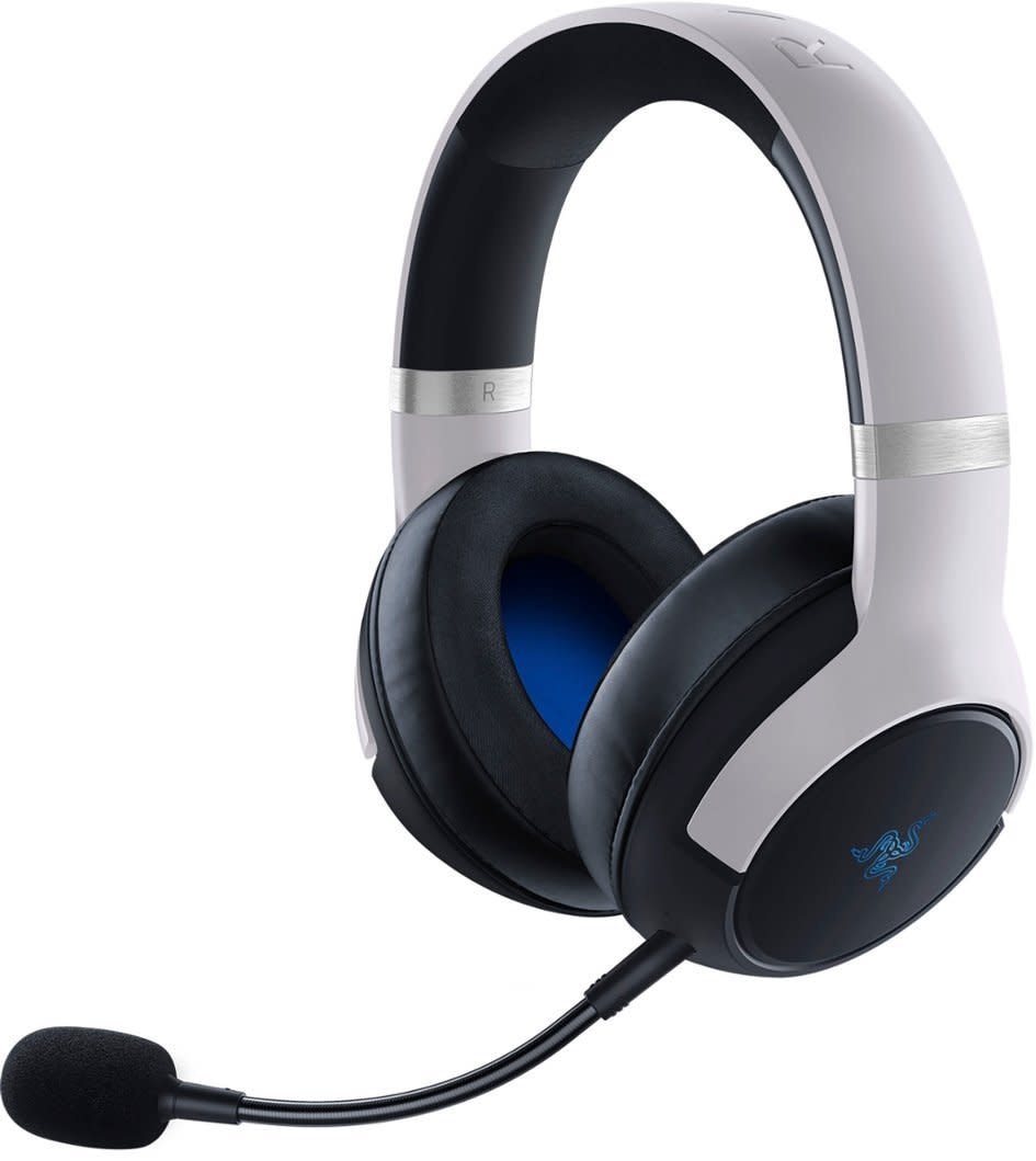 Razer Kaira Pro HyperSpeed Wireless Multi-Platform Gaming Headset with Haptics - White