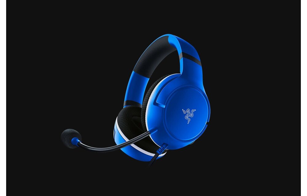 Razer Kaira X Wired  Headset for XBox/PC/Mac/Nintendo Switch/Mobile devices through 3.5mm CONNECTION - Shock Blue