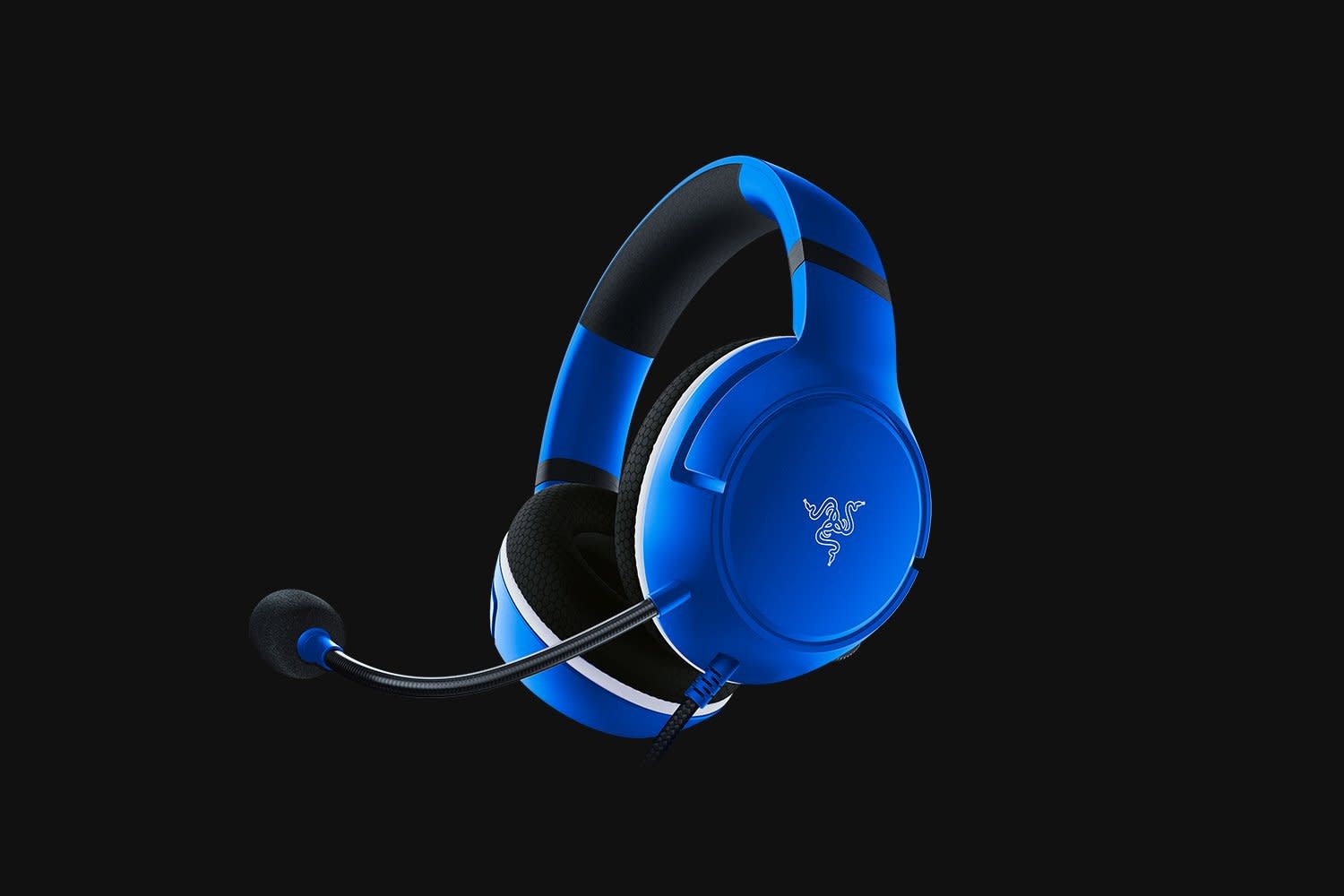 Razer Kaira X Wired  Headset for XBox/PC/Mac/Nintendo Switch/Mobile devices through 3.5mm CONNECTION - Shock Blue