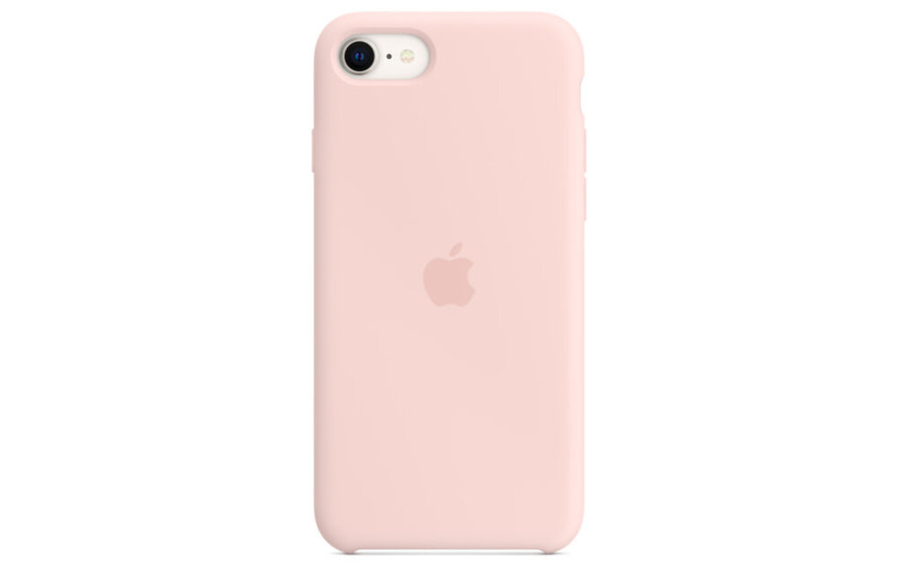 Apple FTZ iPhone SE Silicone Case - Chalk Pink (SE 3rd & 2nd gen, 8/7)