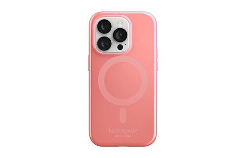 Kate Spade New York  High Gloss Protective Hardshell Case for Magsafe iPhone 14 Pro - Grapefruit