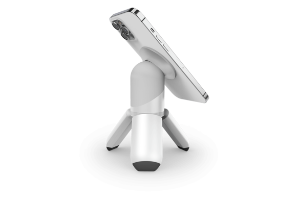 STM MagPod TriPod with MagSafe Compatibility for iPhone - White
