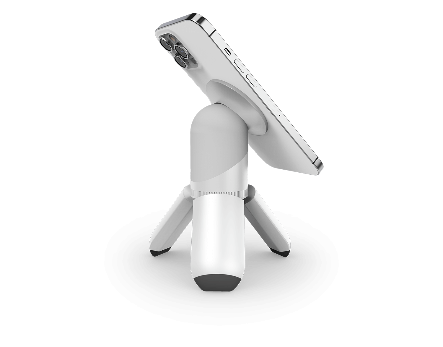 STM MagPod TriPod with MagSafe Compatibility for iPhone - White