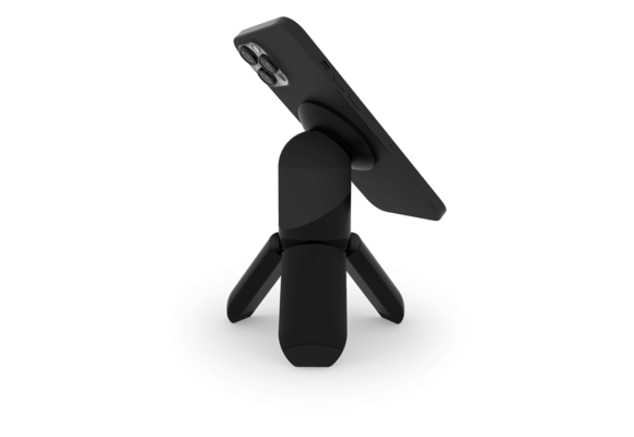 STM MagPod TriPod with MagSafe Compatibility for iPhone - Black MUST HAVE MAGSAFE CASE OR COMPATIBLE MAGSAFE IPHONE W/O CASE