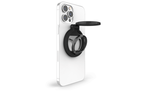 STM MagLoop Finger Loop/Stand/Bottle Opener for iPhone - Black