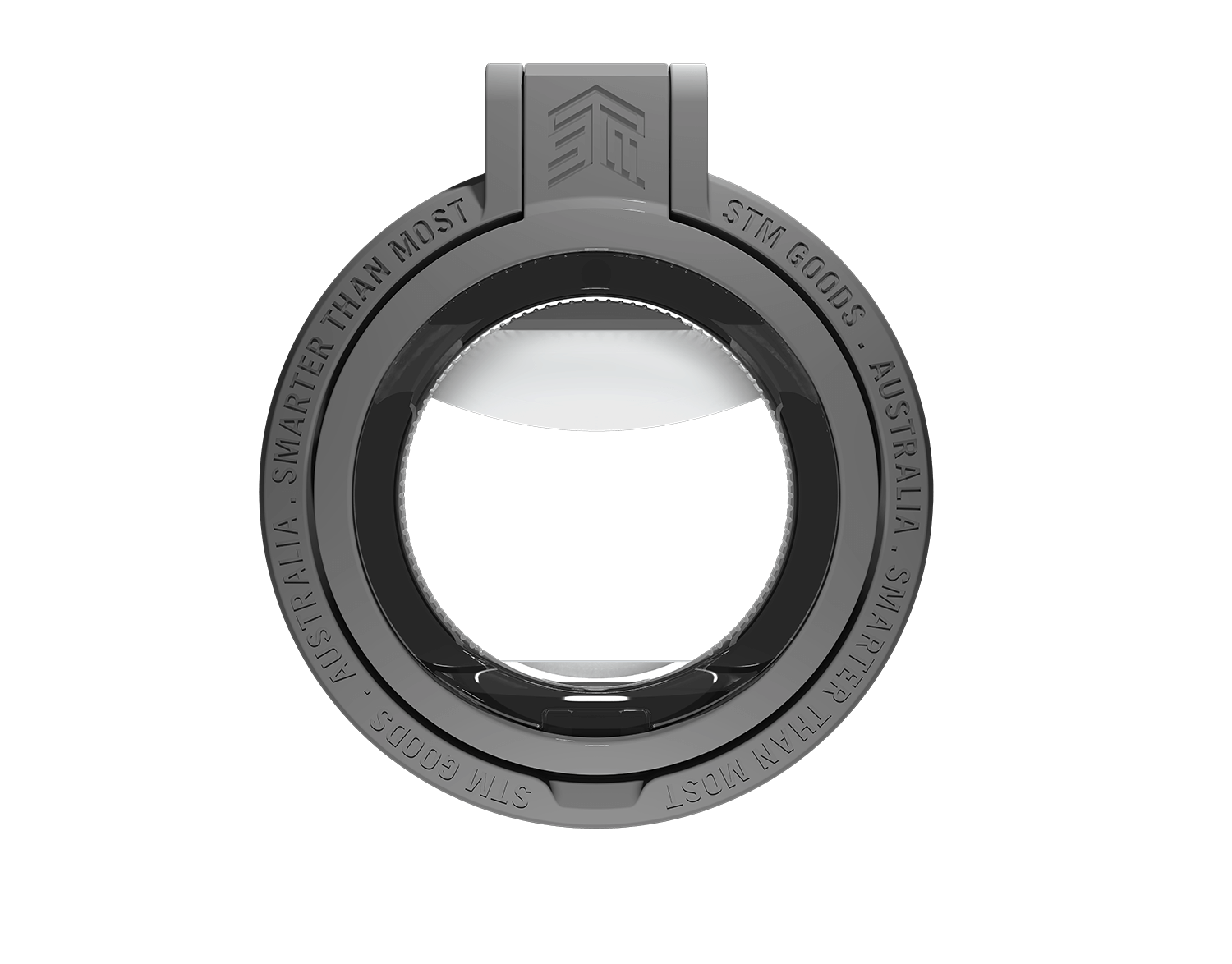 STM MagLoop Finger Loop/Stand/Bottle Opener for iPhone - Black