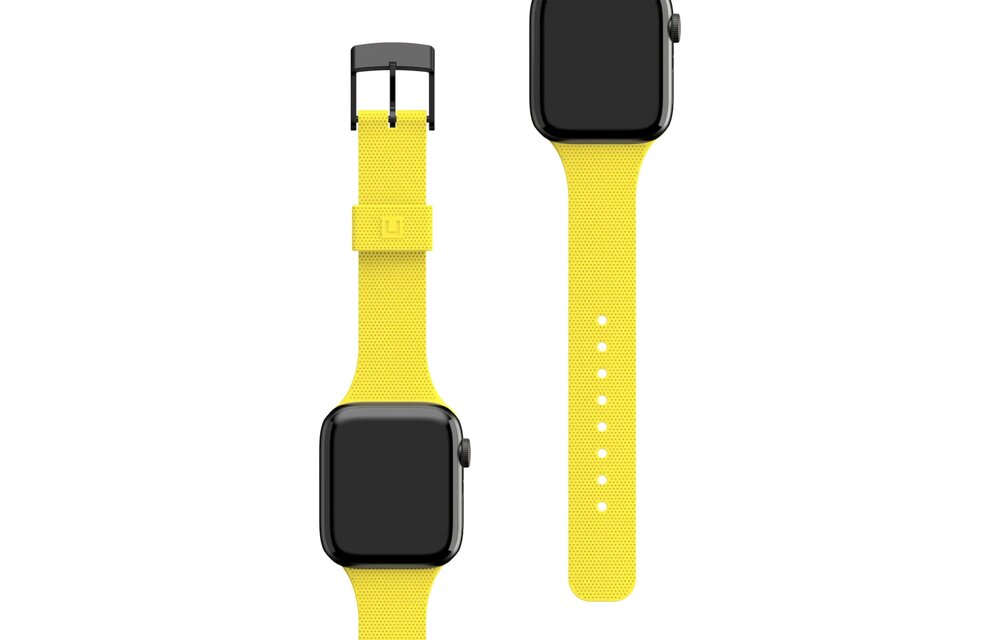 UAG [U] Dot Silicone Strap  for Apple Watch 42/44/45/46mm - Acid