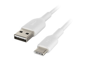 Belkin BOOST↑CHARGE USB-A to USB-C Cable 2m White