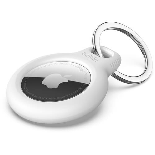 Belkin  Secure Holder with Key Ring for AirTag White