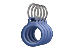 Belkin  Secure Holder with Key Ring for AirTag 4 pk Blue