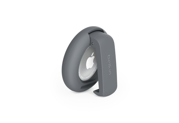 Belkin  Secure Holder with Clip for AirTag Dark Gray