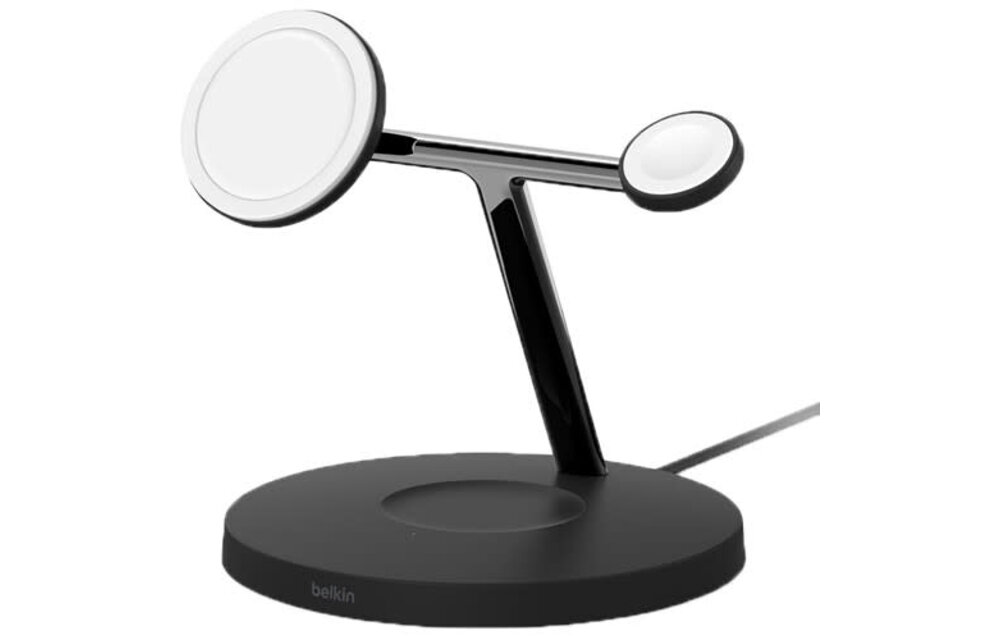 Belkin BOOST↑CHARGE™ Pro 3-in-1 Wireless Charger w/ Magsafe 15w Black