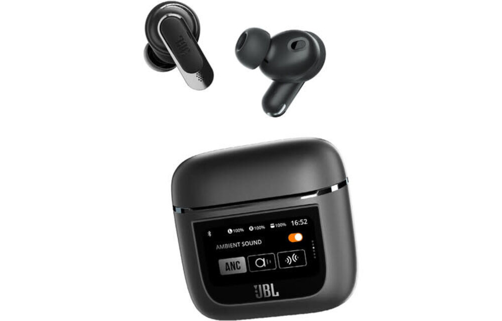 JBL Tour Pro 2 Noise-Cancelling True Wireless In-Ear Headphones w/ smart case Black (No returns once opened for In-Ear devices)