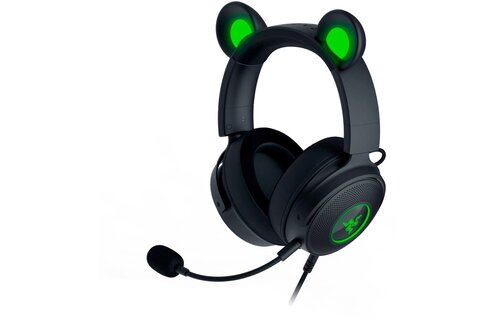 Razer Kraken Kitty Edition V2 Pro Wired RGB Headset w/ USB-A connection Black
