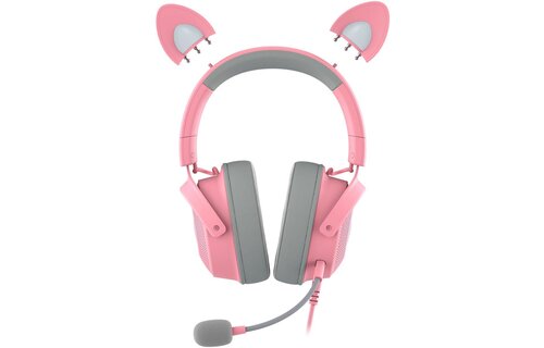 Razer Kraken Kitty Edition V2 Pro Wired RGB Headset w/ USB-A connection Quartz
