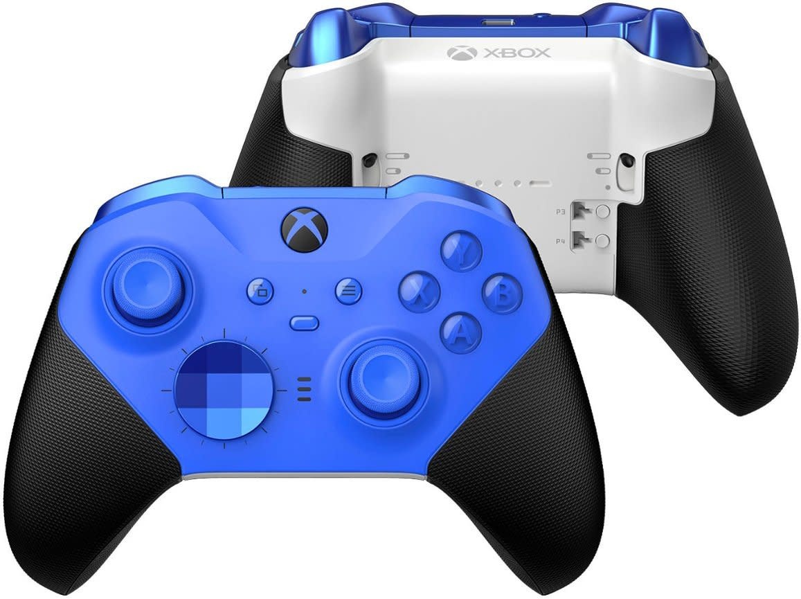 Microsoft Xbox One Elite Series 2 Core Wireless Controller for XBox Series X/S/One and PC (USB-C Cable/Bluetooth Connection) - Blue