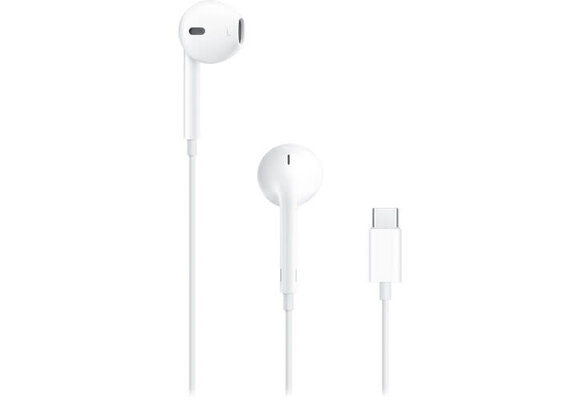 Apple EarPods with Remote and Mic - USB-C (Requires USB-C device and iPadOS 16.4 or iOS 17 or later) (No returns once opened for In-Ear devices)