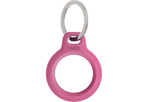 Belkin Secure Holder with Key Ring for AirTag Pink