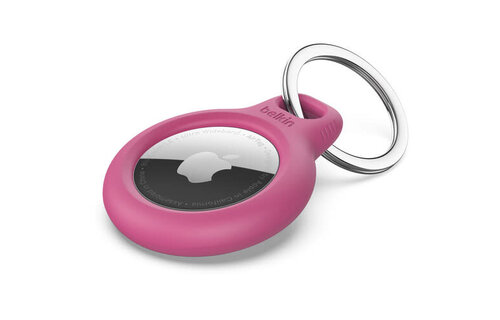 Belkin  Secure Holder with Key Ring for AirTag Pink