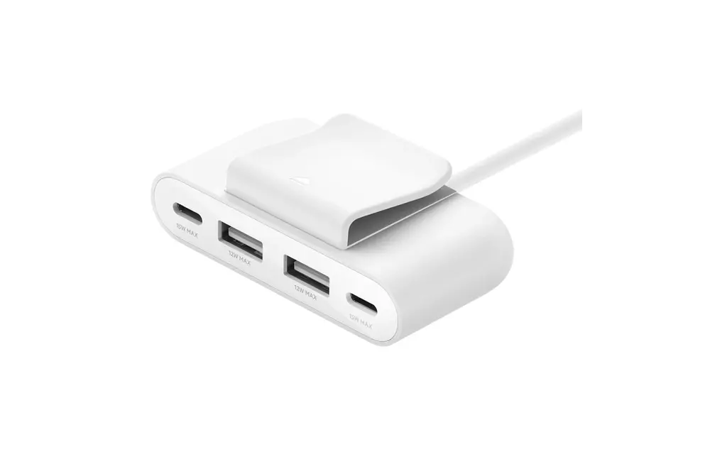 Belkin BOOST↑CHARGE 4 port USB power extender (2m USB-C to 2 USB-C & 2 USB-A)