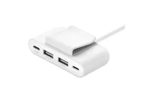 Belkin BOOST↑CHARGE 4 port USB power extender (2m USB-C to 2 USB-C & 2 USB-A)