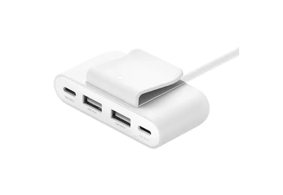 Belkin BOOST↑CHARGE 4 port USB power extender (2m USB-C to 2 USB-C & 2 USB-A)