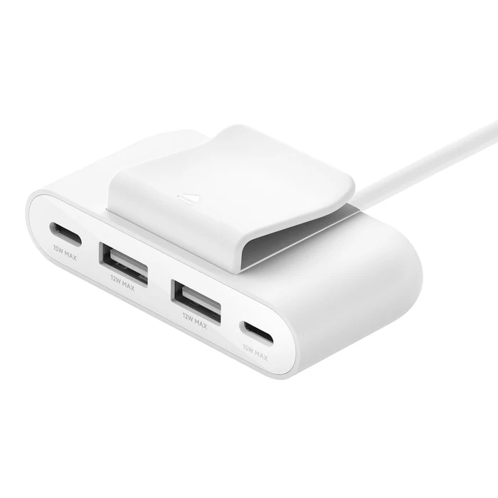 Belkin BOOST↑CHARGE 4 port USB power extender (2m USB-C to 2 USB-C & 2 USB-A)