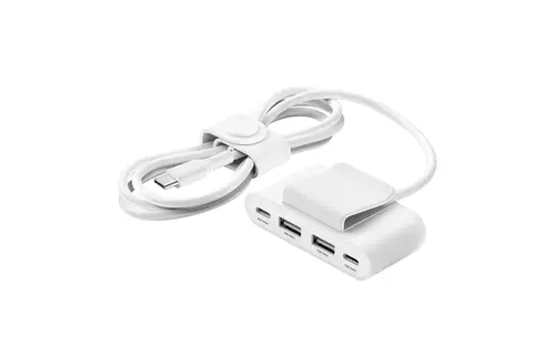 Belkin BOOST↑CHARGE 4 port USB power extender (2m USB-C to 2 USB-C & 2 USB-A)