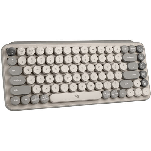 Logitech POP Keys Wireless Bluetooth Mechanical Keyboard  - Mist