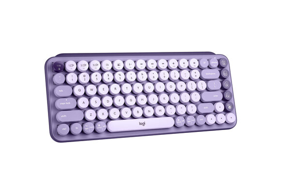Logitech POP Keys Wireless Bluetooth Mechanical Keyboard - Cosmos