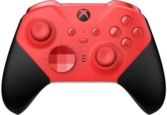 Microsoft Xbox One Elite Series 2 Core Wireless Controller for XBox Series X/S/One and PC (USB-C Cable/Bluetooth Connection) - Red