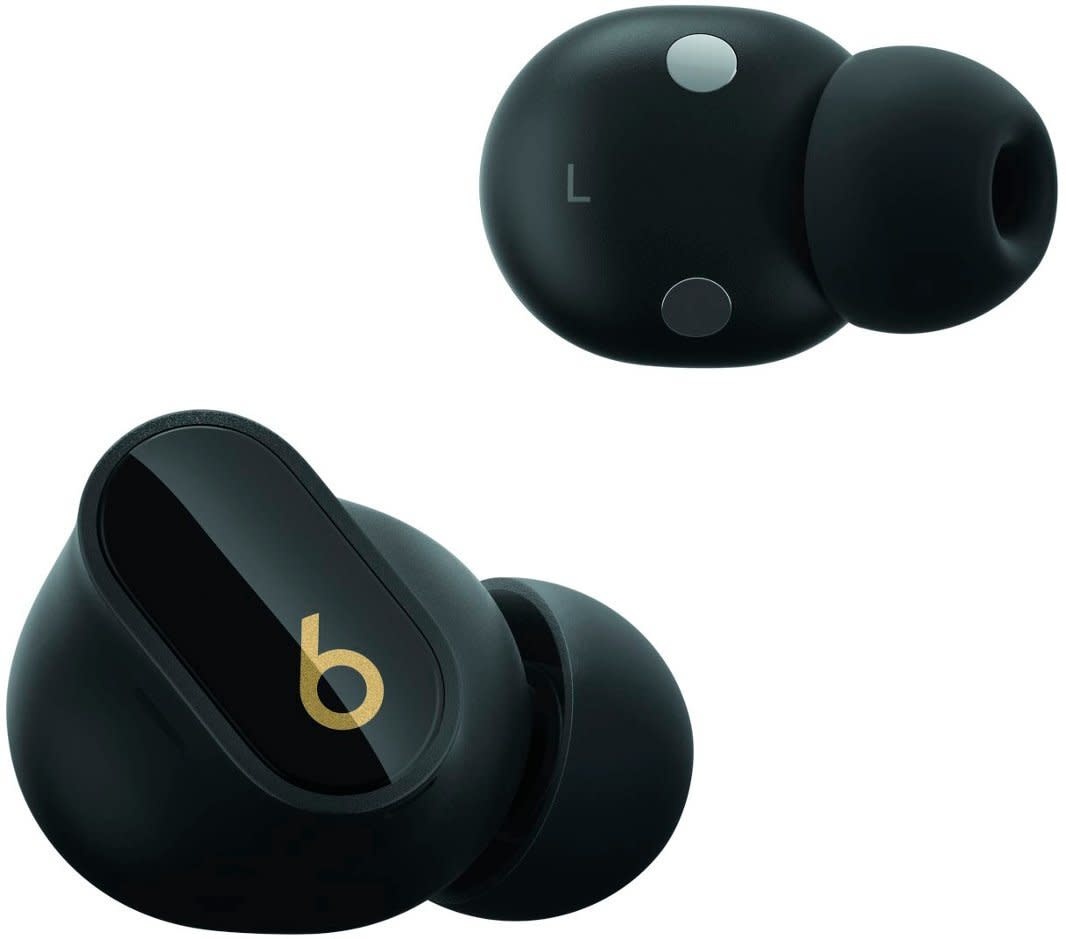 Beats Studio Buds + - True Wireless Noise Cancelling Earphones - Black/Gold (No returns once opened for In-Ear devices)