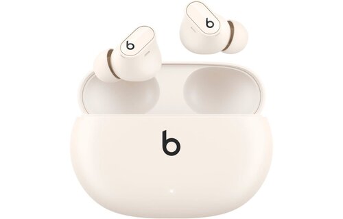 Beats Studio Buds + - True Wireless Noise Cancelling Earphones - Ivory (No returns once opened for In-Ear devices)