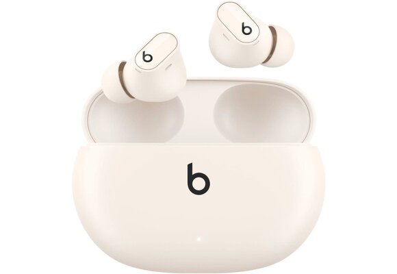 Beats Studio Buds + - True Wireless Noise Cancelling Earphones - Ivory (No returns once opened for In-Ear devices)