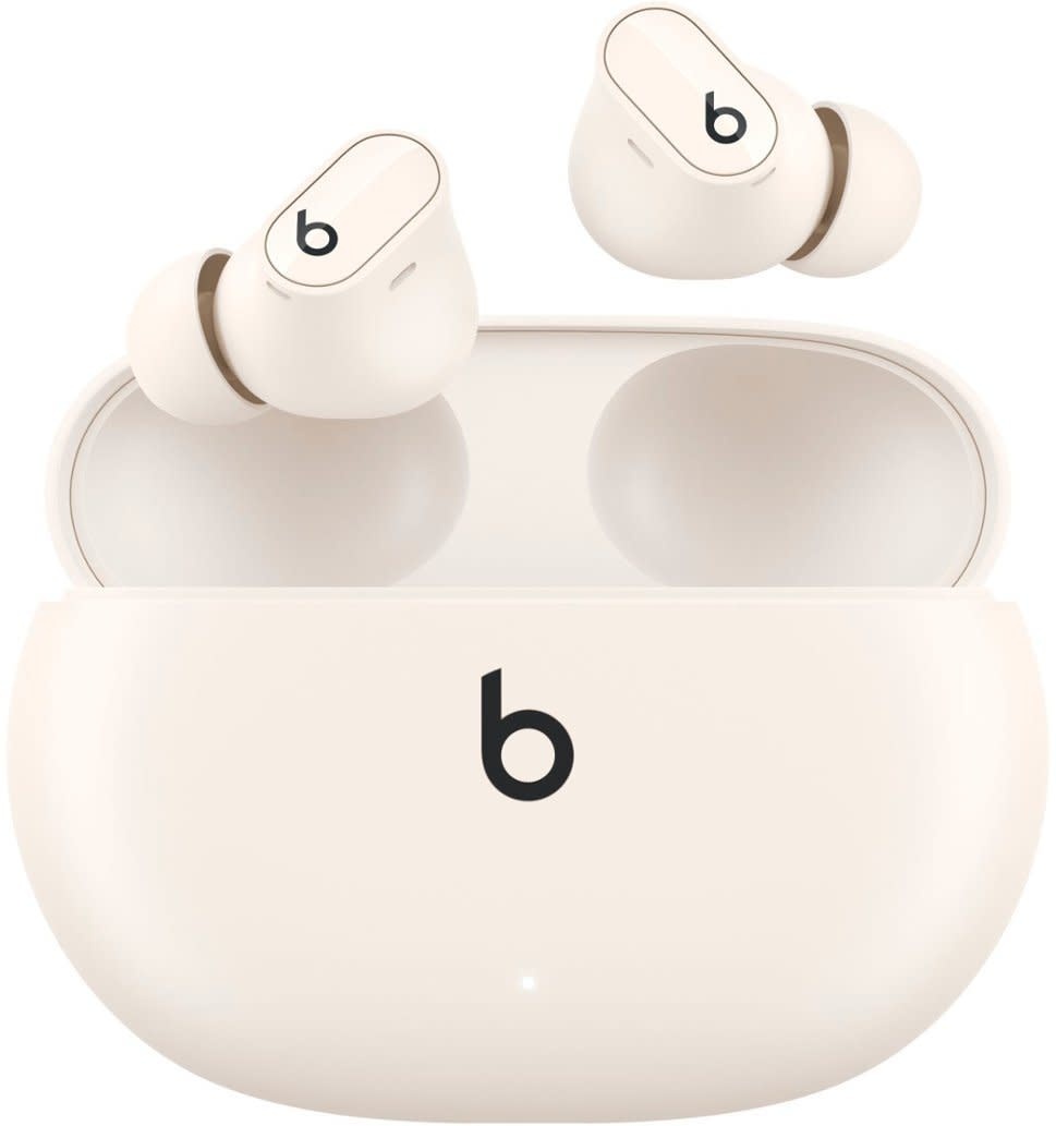 Beats Studio Buds + - True Wireless Noise Cancelling Earphones - Ivory (No returns once opened for In-Ear devices)