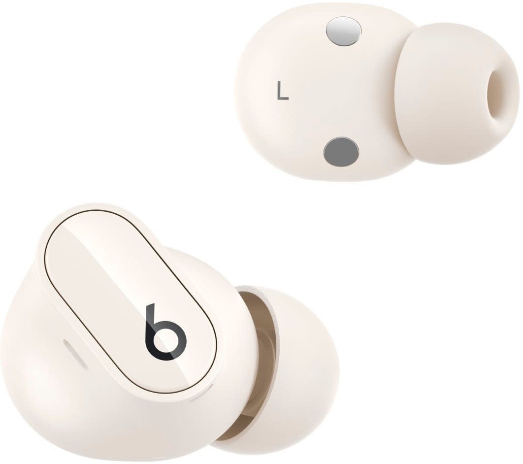 Beats Studio Buds + - True Wireless Noise Cancelling Earphones - Ivory (No returns once opened for In-Ear devices)
