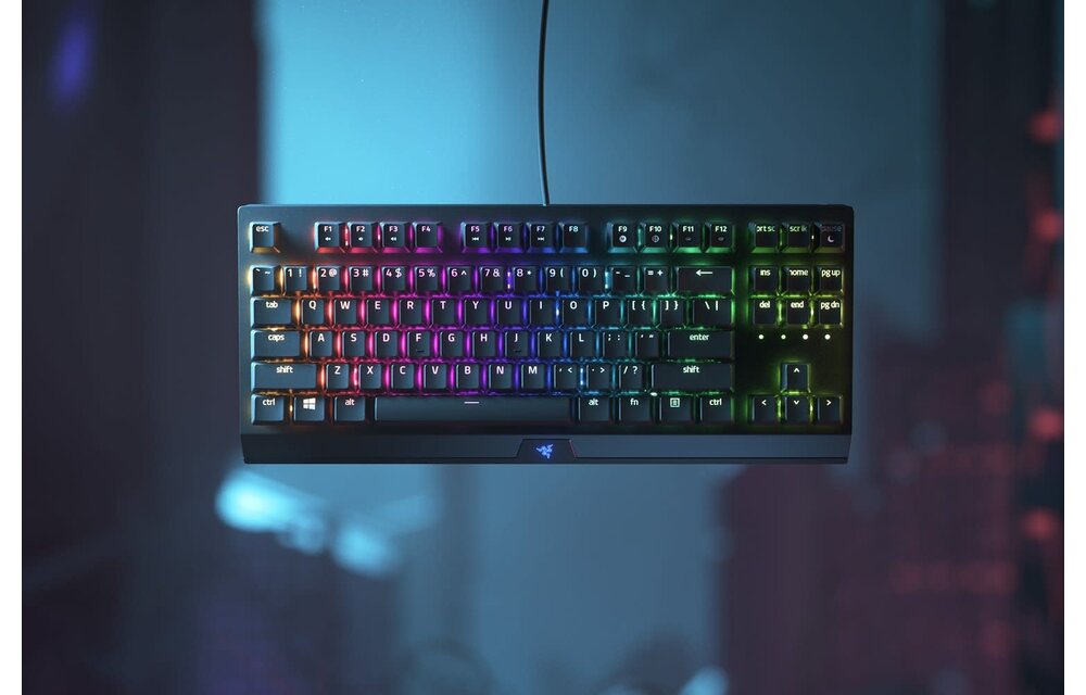 Razer Keyboard BlackWidow V3 Tenkeyless Wired Keyboard Mechanical Yellow (SPANISH LAYOUT) WSL
