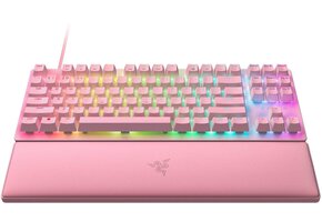 Razer Huntsman V2 Wired Tenkeyless Linear Optical Switch Keyboard with Chroma RCB Backlighting Quartz